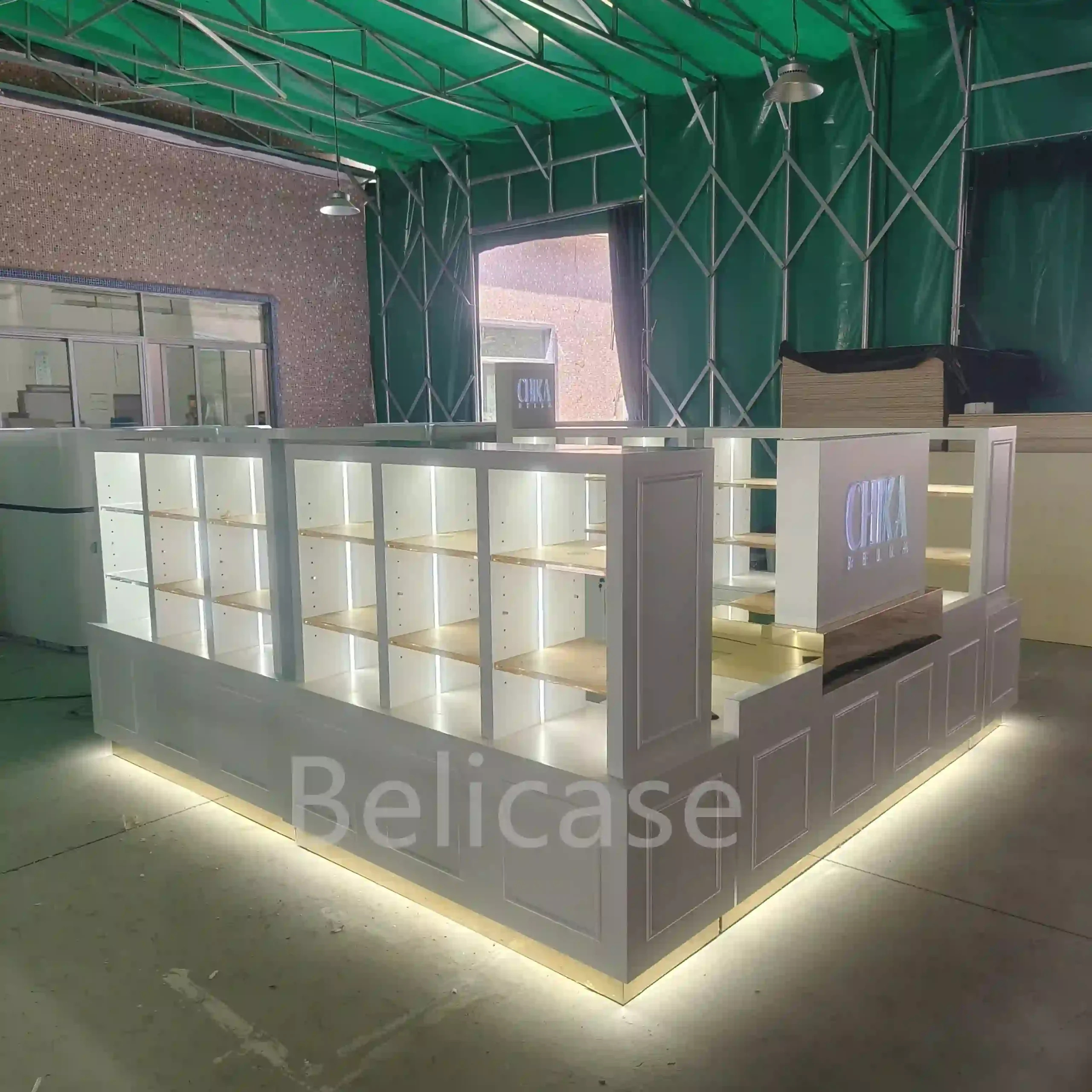 Custom Beauty Salon Kiosk