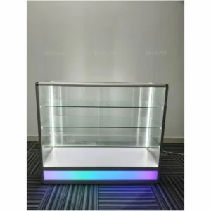 SSD0005 glass display case for vape side view 2