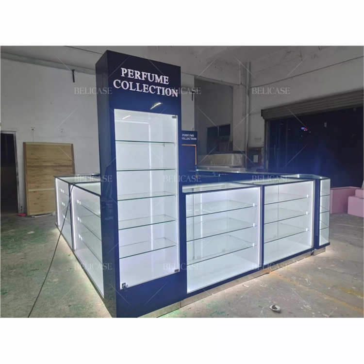 perfume kiosk for sale side view 1 pk0007